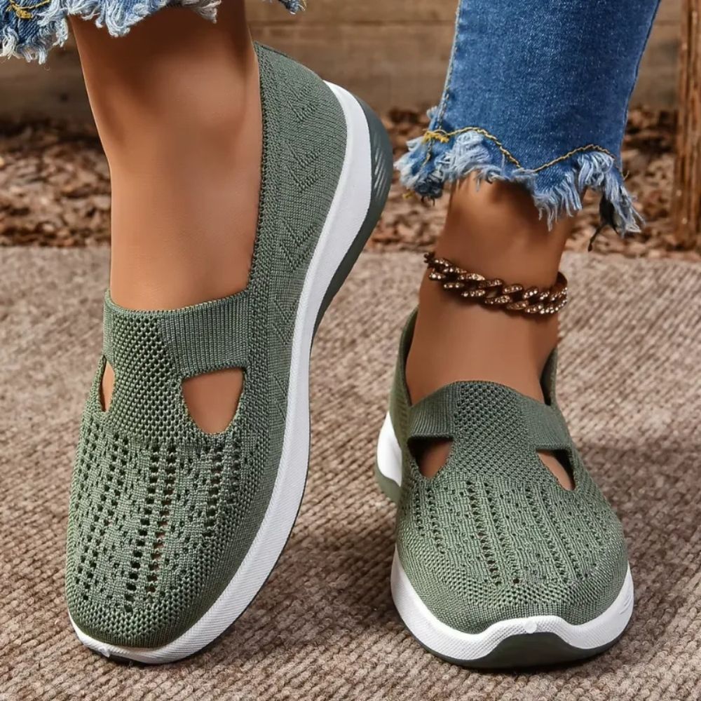 ErgoStepia™ - Baskets à confort orthopédique pour femme