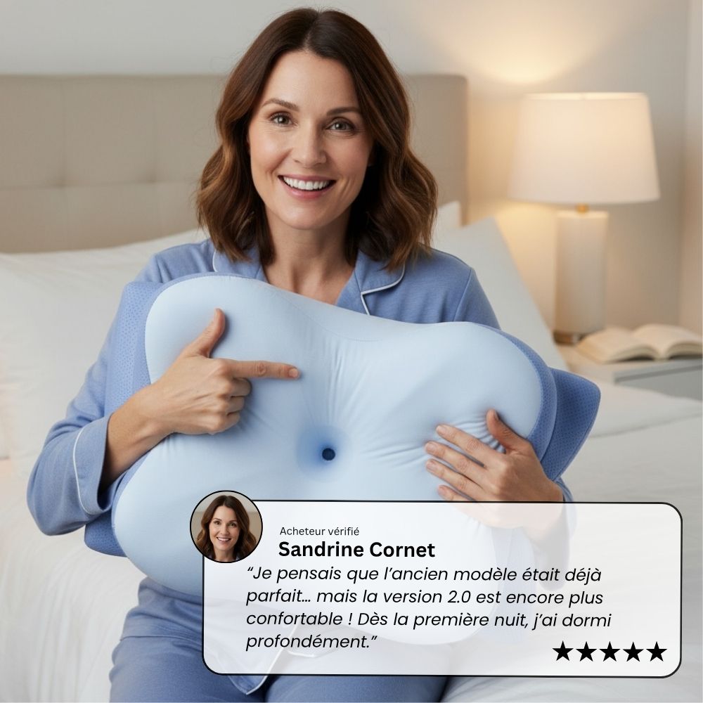 Oreiller Médical Ergonomique 2.0