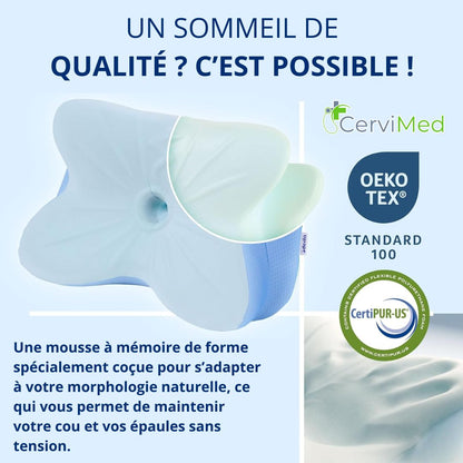 Oreiller Médical Ergonomique 2.0