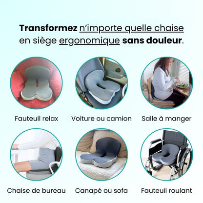 Coussin Ergonomique Médical OrthoSeat™